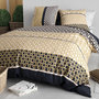 Voir la diapositive 2 : ATELIER DU COTON Parure housse de couette 100% coton 57fils luxore