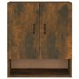 Voir la diapositive 5 : VIDAXL Armoire murale Chene fume 60x31x70 cm Bois d'ingenierie