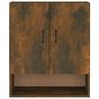 Voir la diapositive 5 : VIDAXL Armoire murale Chene fume 60x31x70 cm Bois d'ingenierie