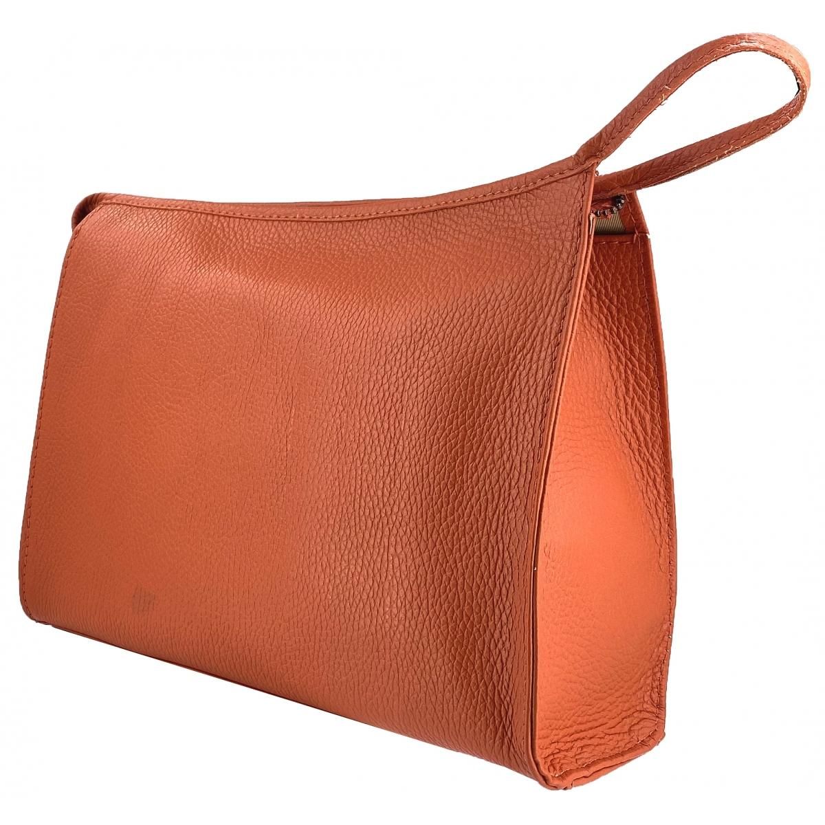 David Jones Trousse de toilette cuir de vachette