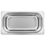Voir la diapositive 5 : VIDAXL Récipients Gastronorm 4 pcs GN 1 3 150 mm Acier inoxydable