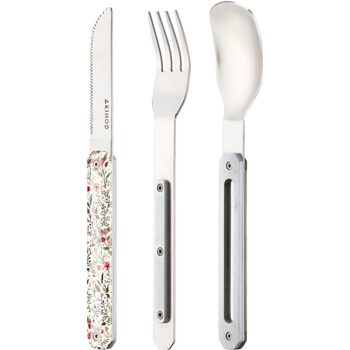 AKINOD Couverts 3 couverts droits 12h34 champetre