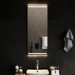 VIDAXL Miroir de salle de bain a LED 40x100 cm
