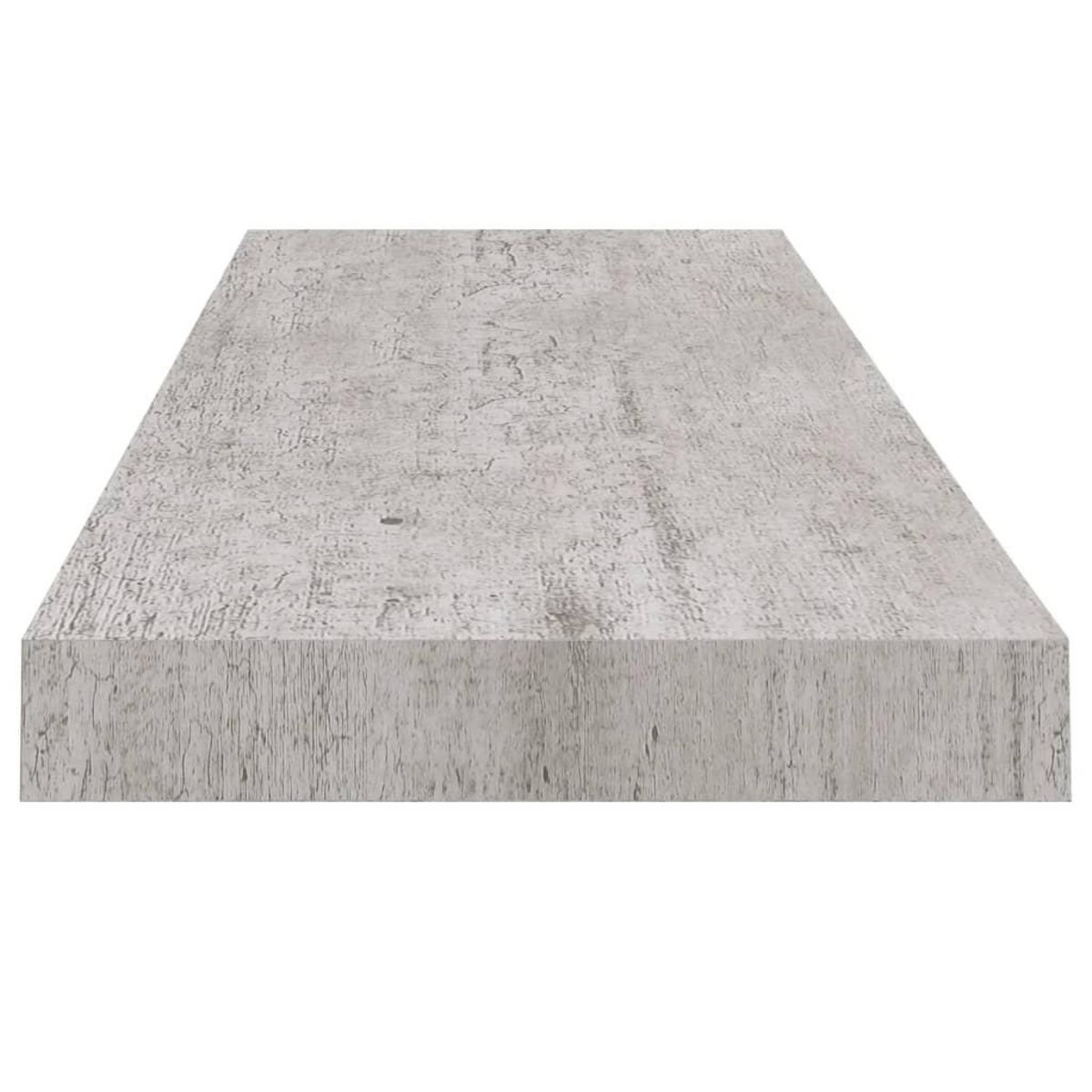 VIDAXL Etagere murale flottante Gris beton 80x23,5x3,8 cm MDF