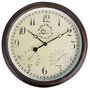 ESSCHERT DESIGN Esschert Design Horloge de station avec thermo-hygrometre 30,5cm TF008