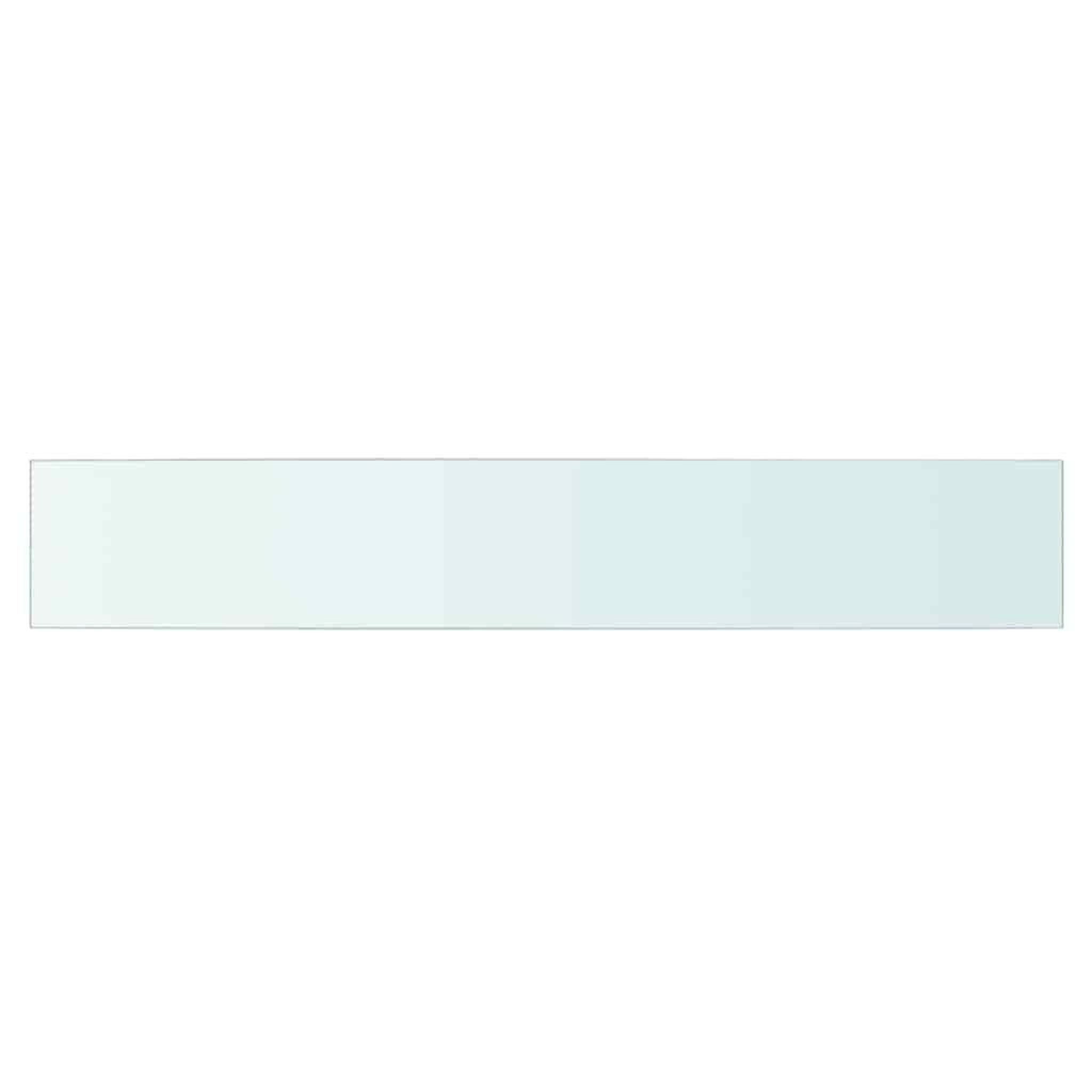 Voir la diapositive 3 : VIDAXL Panneaux d'etagere 2 pcs Verre Transparent 90 x 15 cm