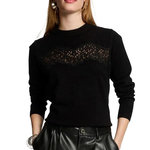 MORGAN Pull Noir Femme Morgan Mdixie. Coloris disponibles : Noir