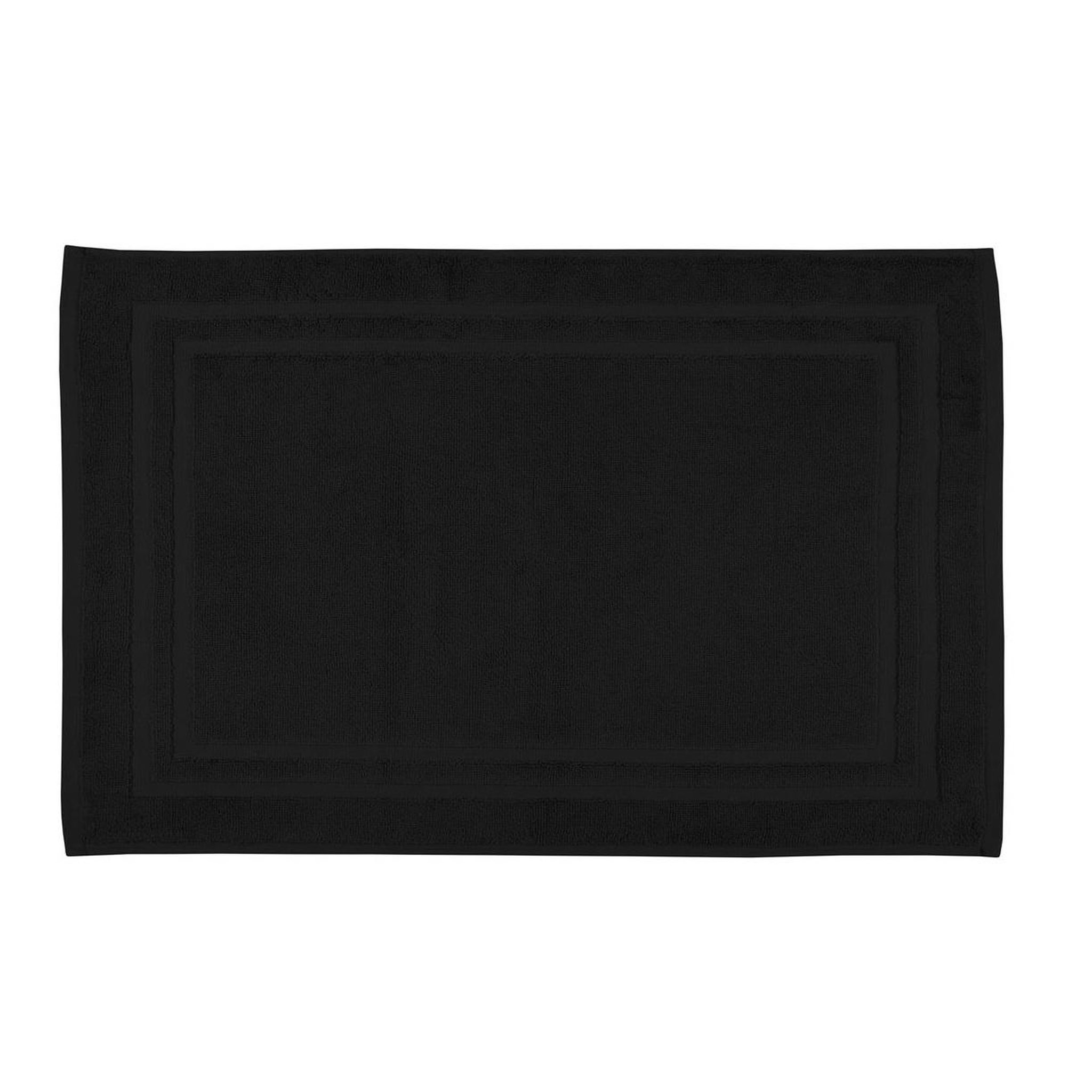 Voir la diapositive 1 : Eden Tapis de bain en coton lilas design et moderne