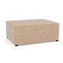 Voir la diapositive 4 : BEST MOBILIER Topaze - pouf en simili
