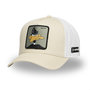 Voir la diapositive 1 : CAPSLAB Casquette trucker en sergé de coton Looney Tunes Daffy
