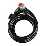 BURG WACHTER Antivol vélo - BURG WACHTER - 230 180 L - Code, 180 cm, acier 12 mm, LED