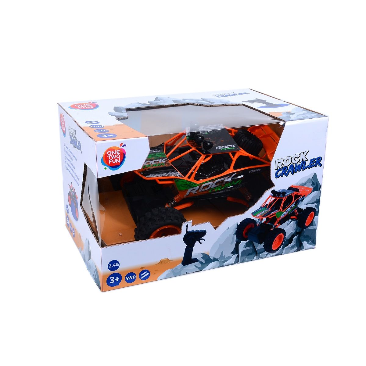 One Two Fun Voiture radiocommandée Rock Crawler