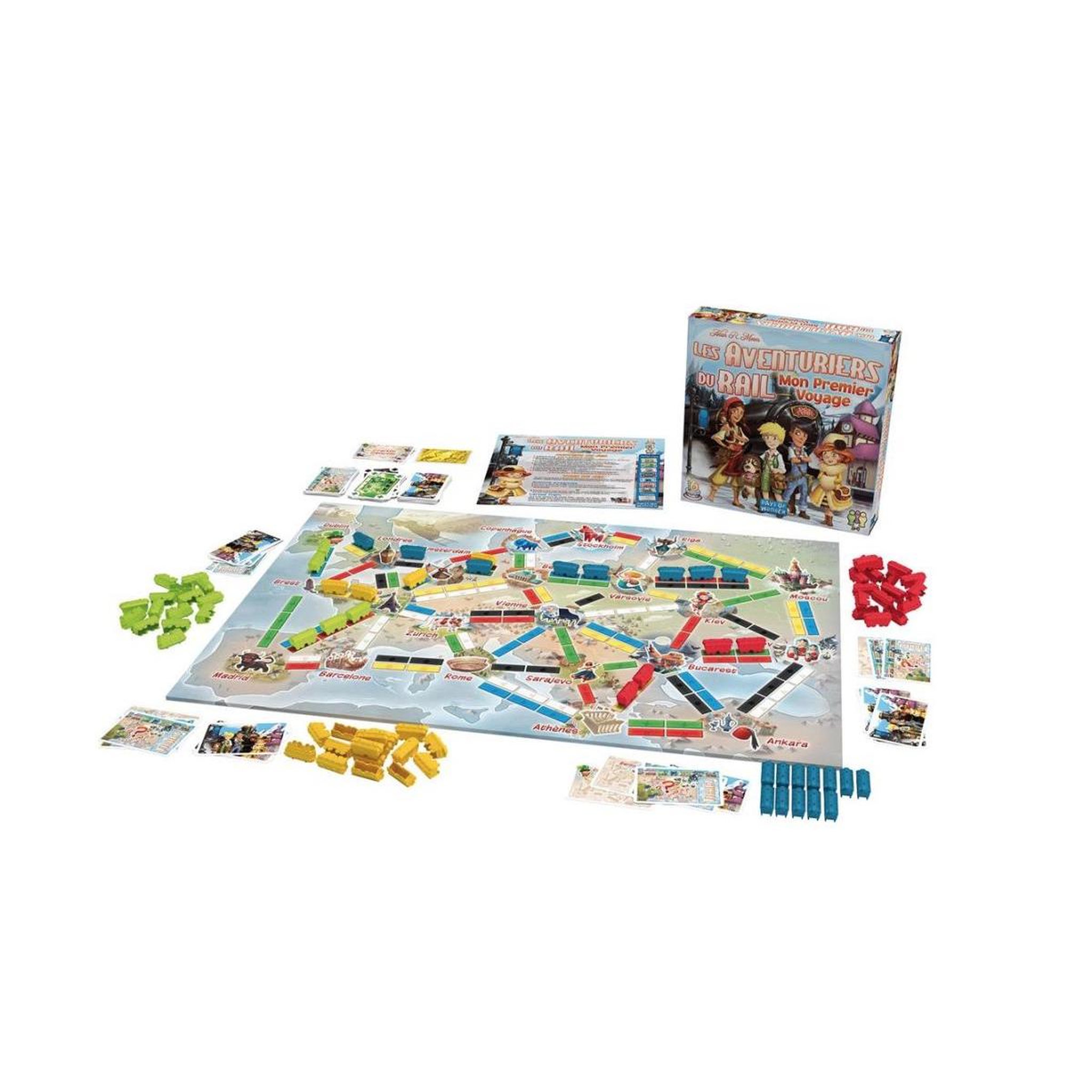 Voir la diapositive 2 : Space cowboys Aventuriers du Rail Europe: Premier Voyage edition 2025