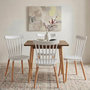 Voir la diapositive 3 : IDIMEX Lot de 4 chaises RAVI de salle à manger design