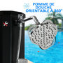 Voir la diapositive 6 : OUTSUNNY Douche solaire d'extérieur réservoir 35L pression max. 3,5 bar noir