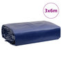 Voir la diapositive 6 : VIDAXL Bache bleu 3x6 m 650 g/m²