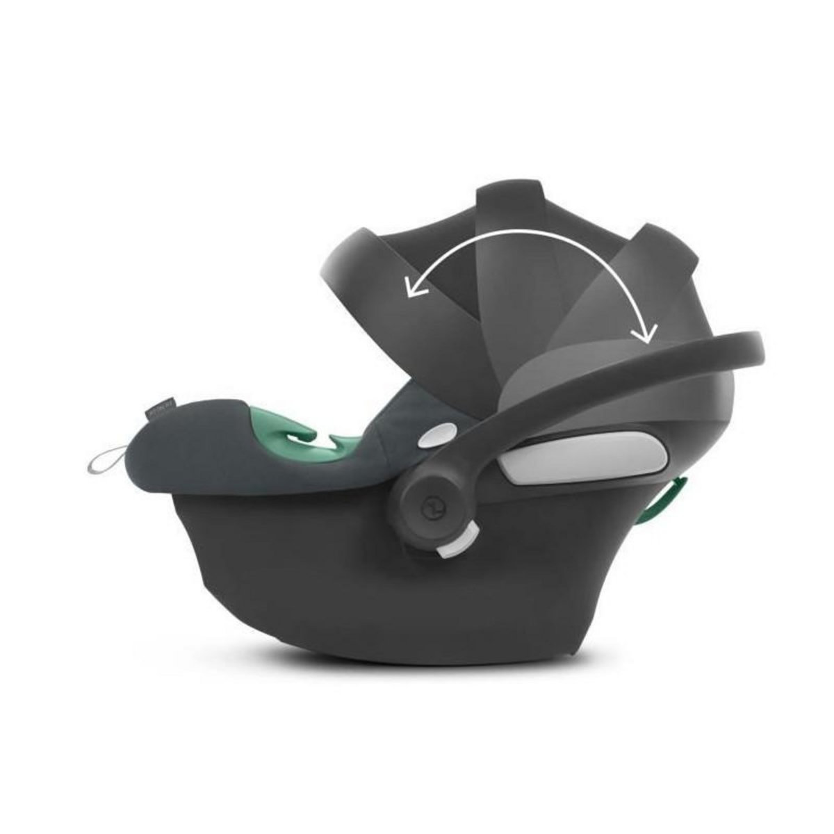 CYBEX Siege auto Aton B2 I-Size - Base One incluse - Groupe 0+ - Gris acier