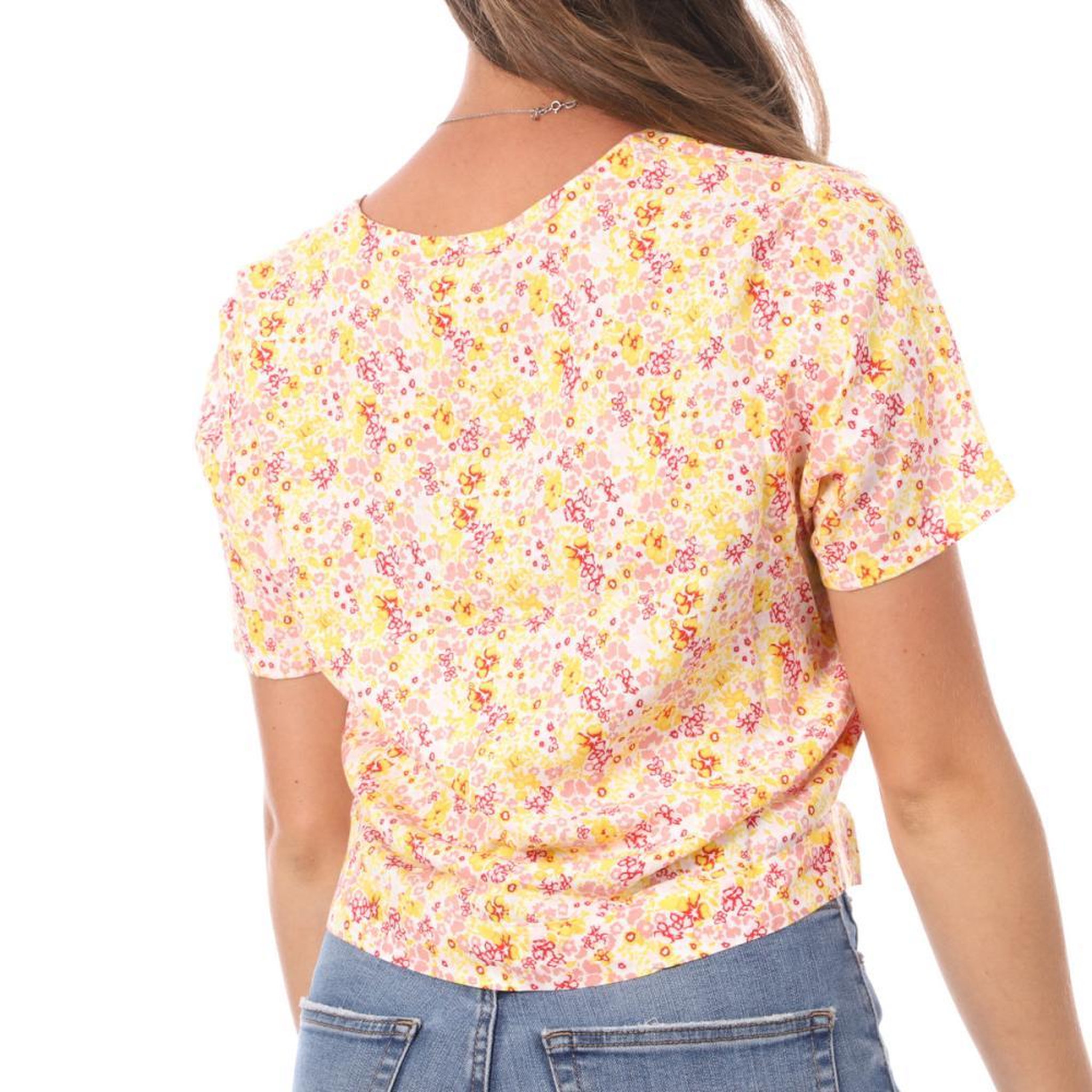 Voir la diapositive 2 : Vero Moda Top Imprimé /Rose Femme Vero Moda Measy