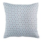 Paris Prix Housse de Coussin  Isaline  60x60cm Bleu & Gris