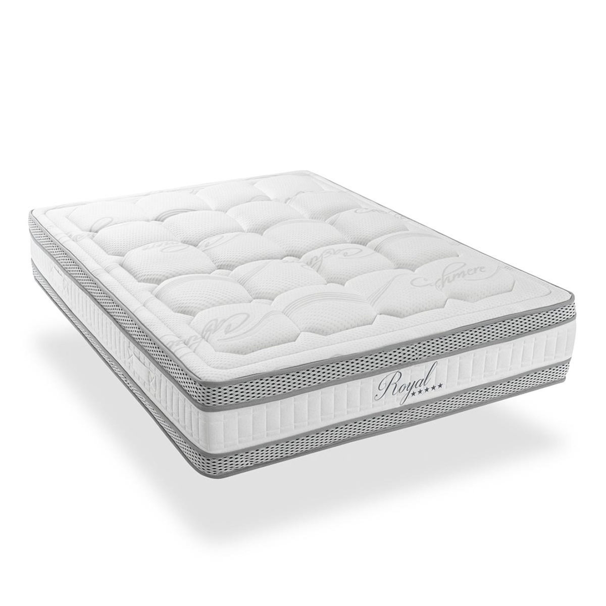 HYPSOM HYPSOM | Ensemble ROYAL 5* | Matelas Mémoire de forme + Sommier Bois