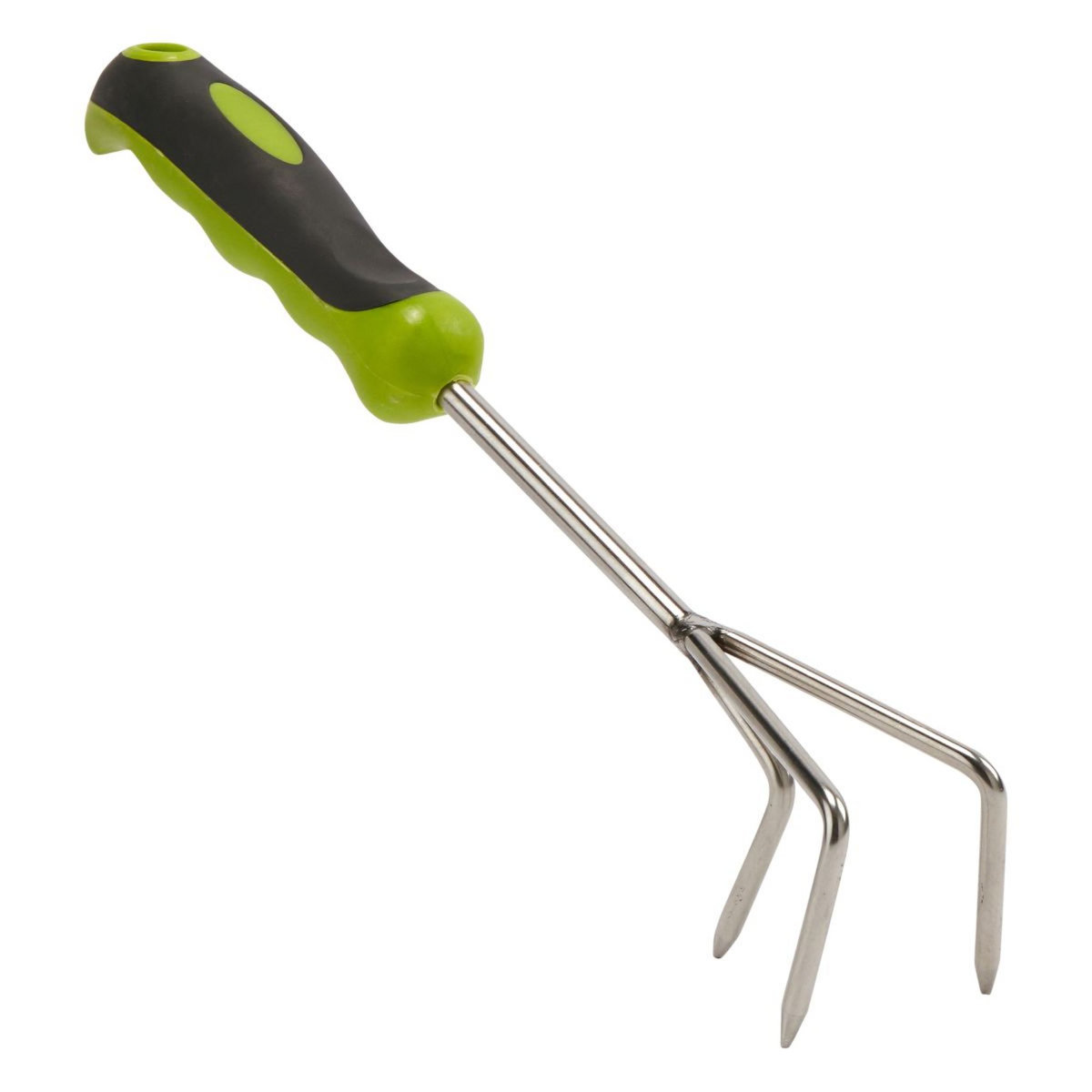 GARDENSTAR Griffe de jardin à 3 dents en acier inoxydable - 33 x 9cm
