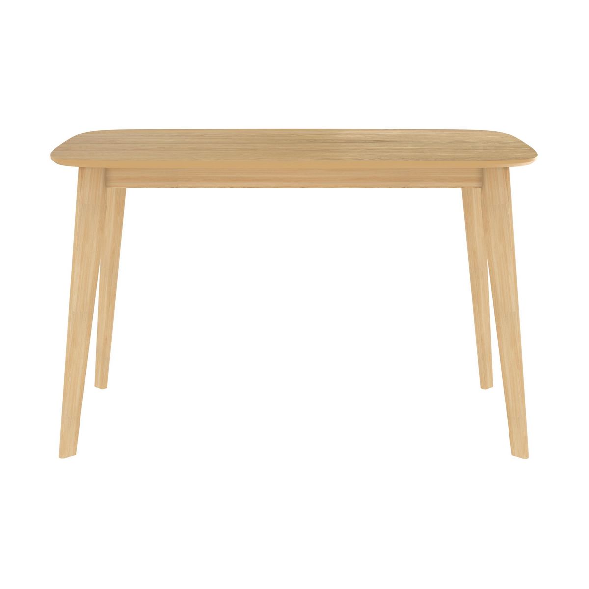 Rendez vous déco Table rectangulaire 4 personnes en bois clair 120 cm - Oman