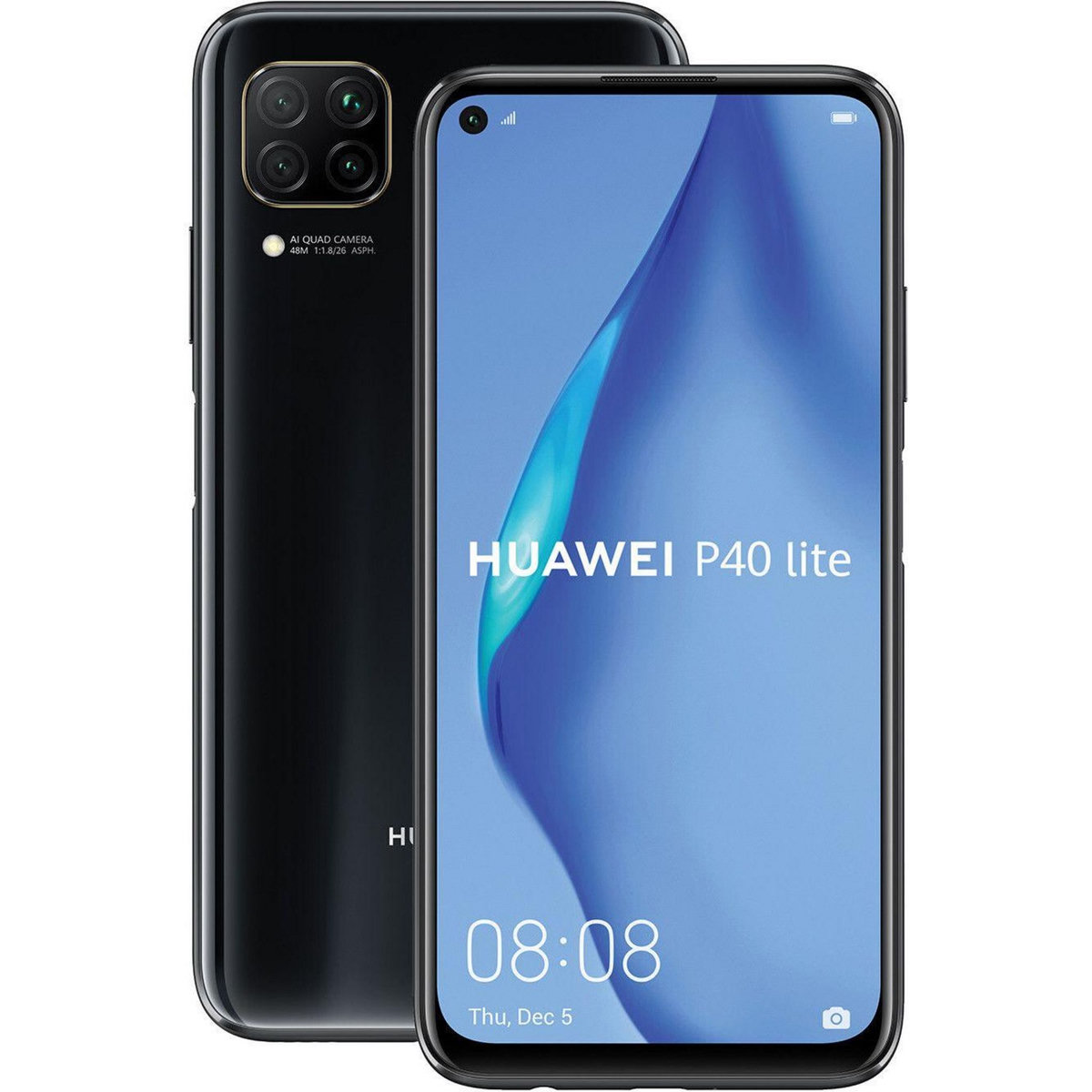 HUAWEI P40 Lite Reconditionné 128 Go - Grade A+ - Noir