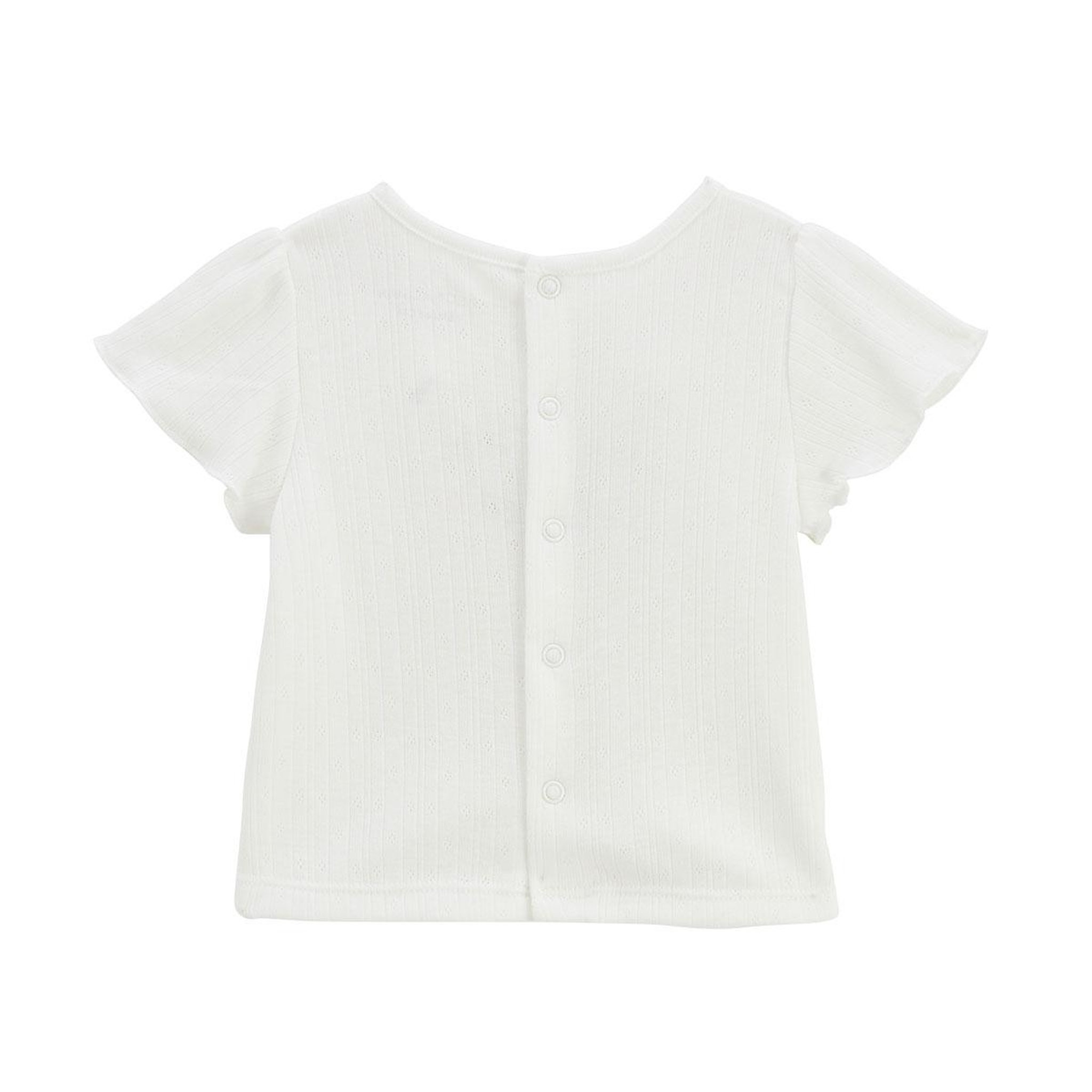 Voir la diapositive 5 : Petit Béguin Ensemble bébé t-shirt en pointelle et legging badian