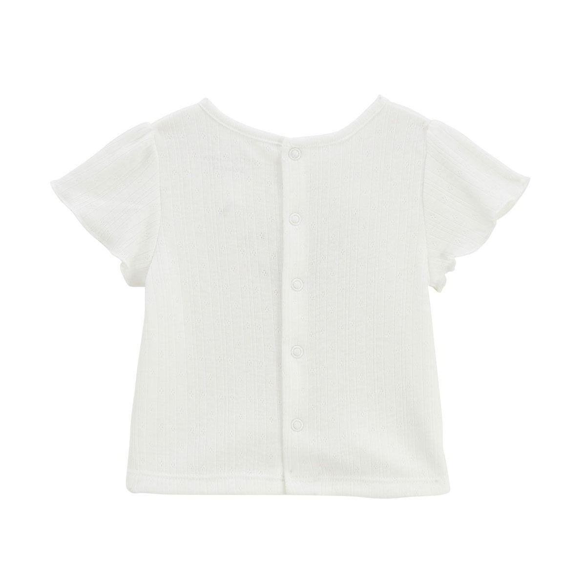 Petit Béguin Ensemble bébé t-shirt en pointelle et legging Badian