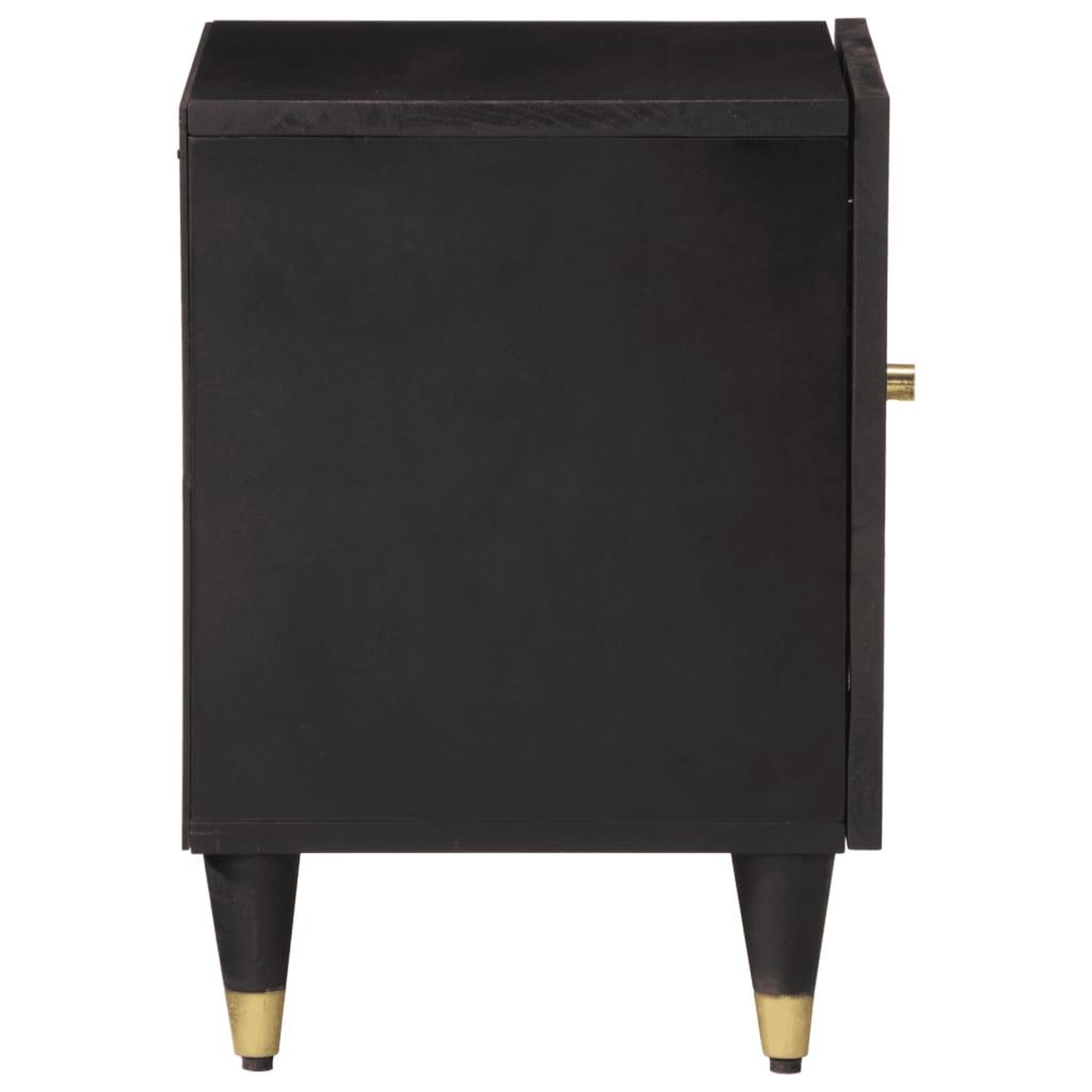 Voir la diapositive 4 : VIDAXL Table de chevet 40x33x46 cm Bois de manguier solide