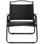 Voir la diapositive 4 : VIDAXL Chaises de camping lot de 2 Noir 54x43x59 cm Tissu Oxford