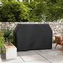 Voir la diapositive 2 : OUTSUNNY Housse de protection barbecue dim. 188L x 71l x 125H cm - imperméable, anti-UV, attaches - Oxford haute densité 300D noir