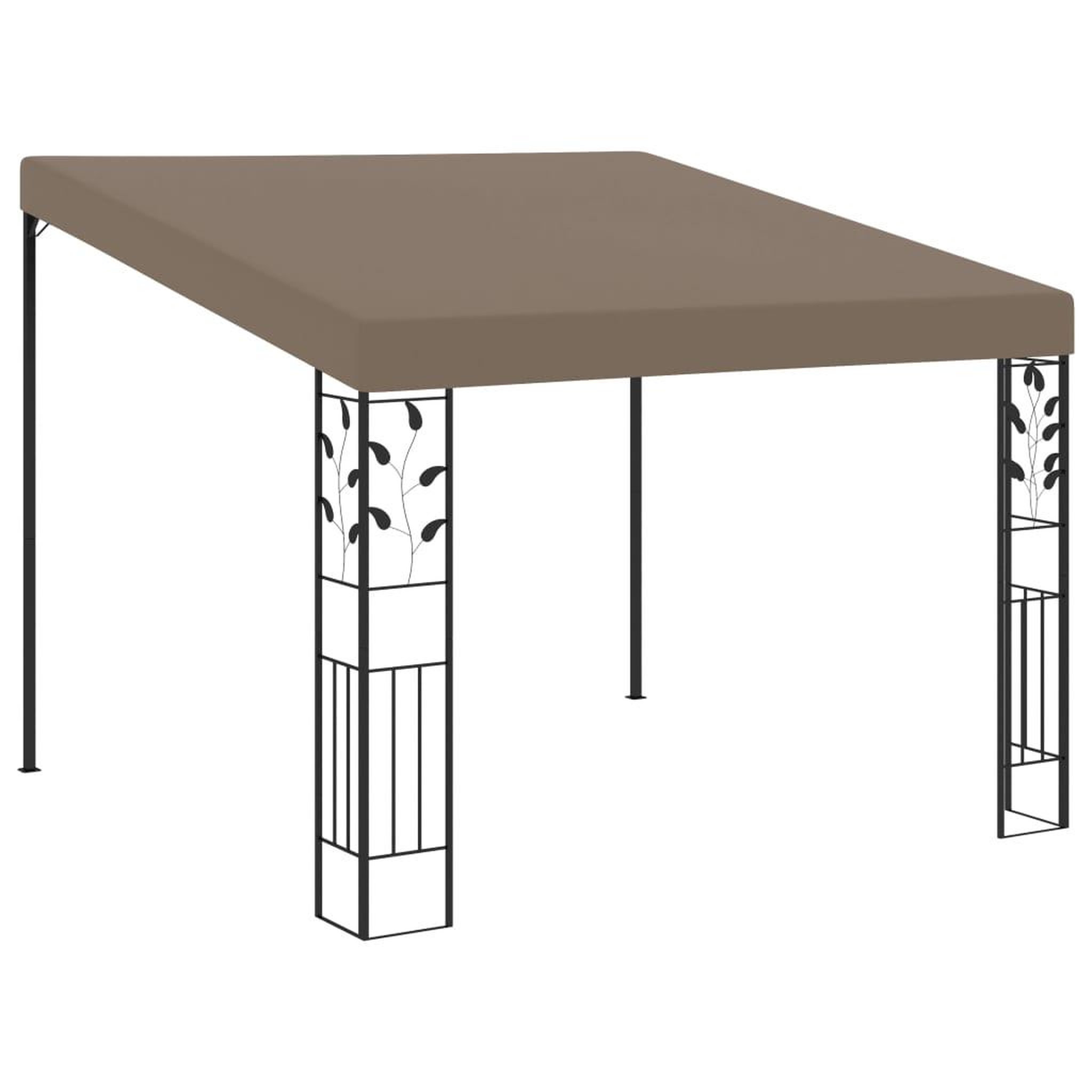 VIDAXL Belvedere mural 3x3x2,5 m Taupe