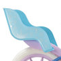 Voir la diapositive 6 : Disney La Reine des Neiges Vélo enfant - Vélo 12  Fille Reine de Neiges pour enfant de 2 à 4 ans avec stabilisateurs - 1 frein & panier avant et porte poupée.