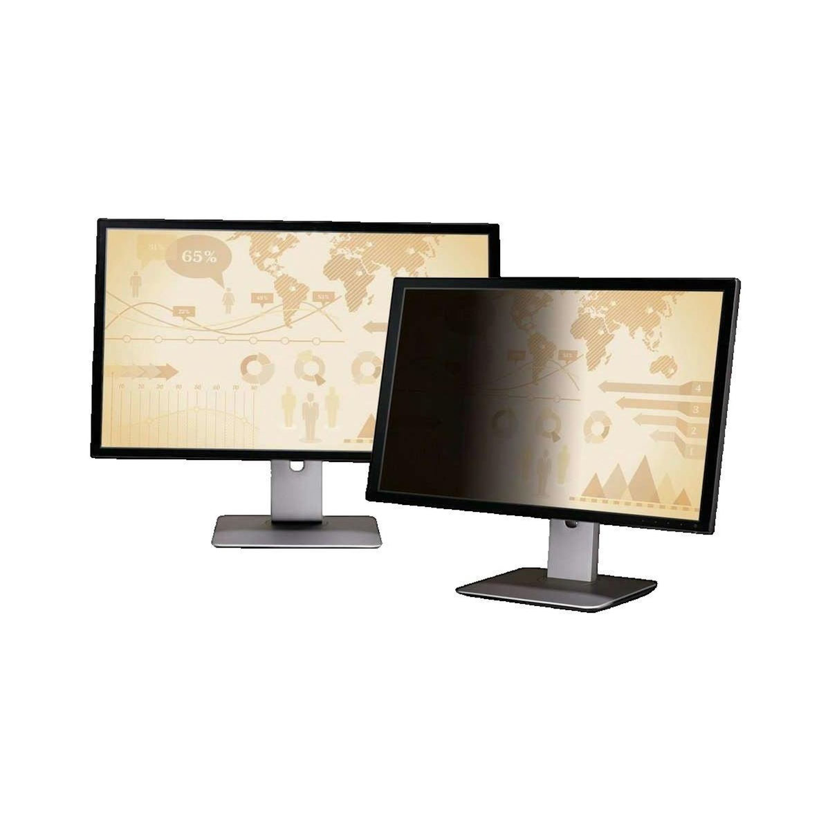 3M Filtre de confidentialité 3M 5711783915799 noir élégant