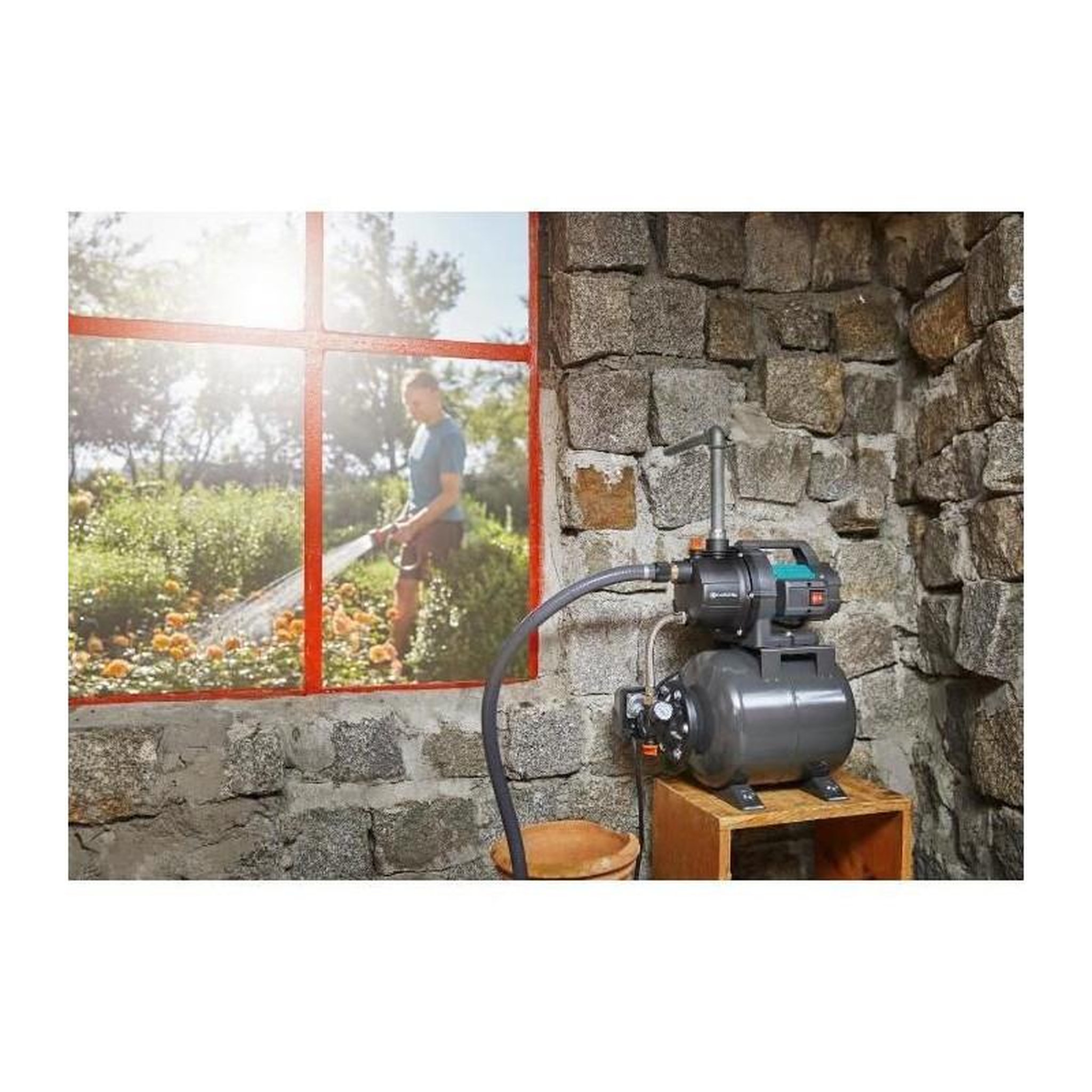 Voir la diapositive 3 : Gardena Groupe de surpression 3700/4