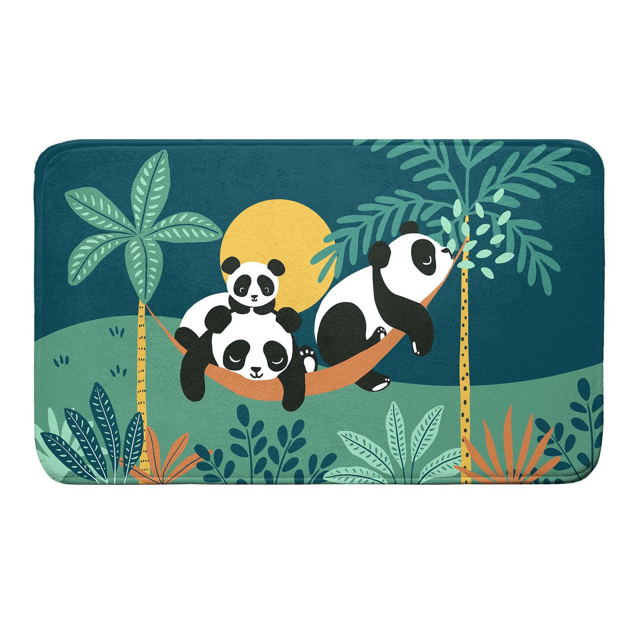 Eden Tapis enfant 45 x 75 cm velours panda