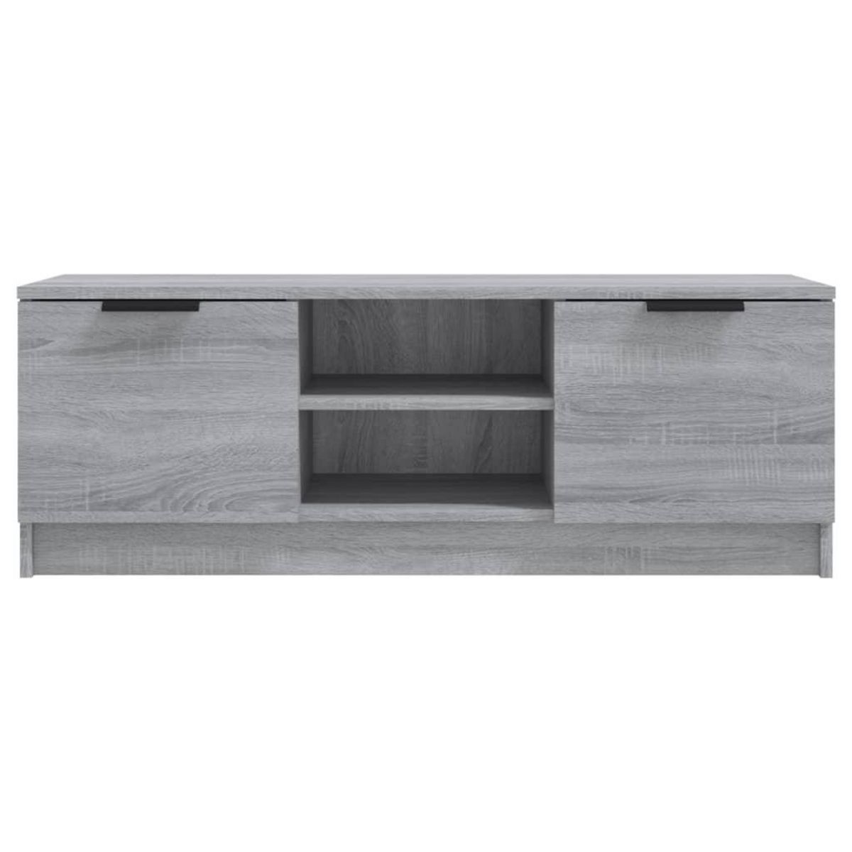 VIDAXL Meuble TV Sonoma gris 102x35x36,5 cm Bois d'ingenierie