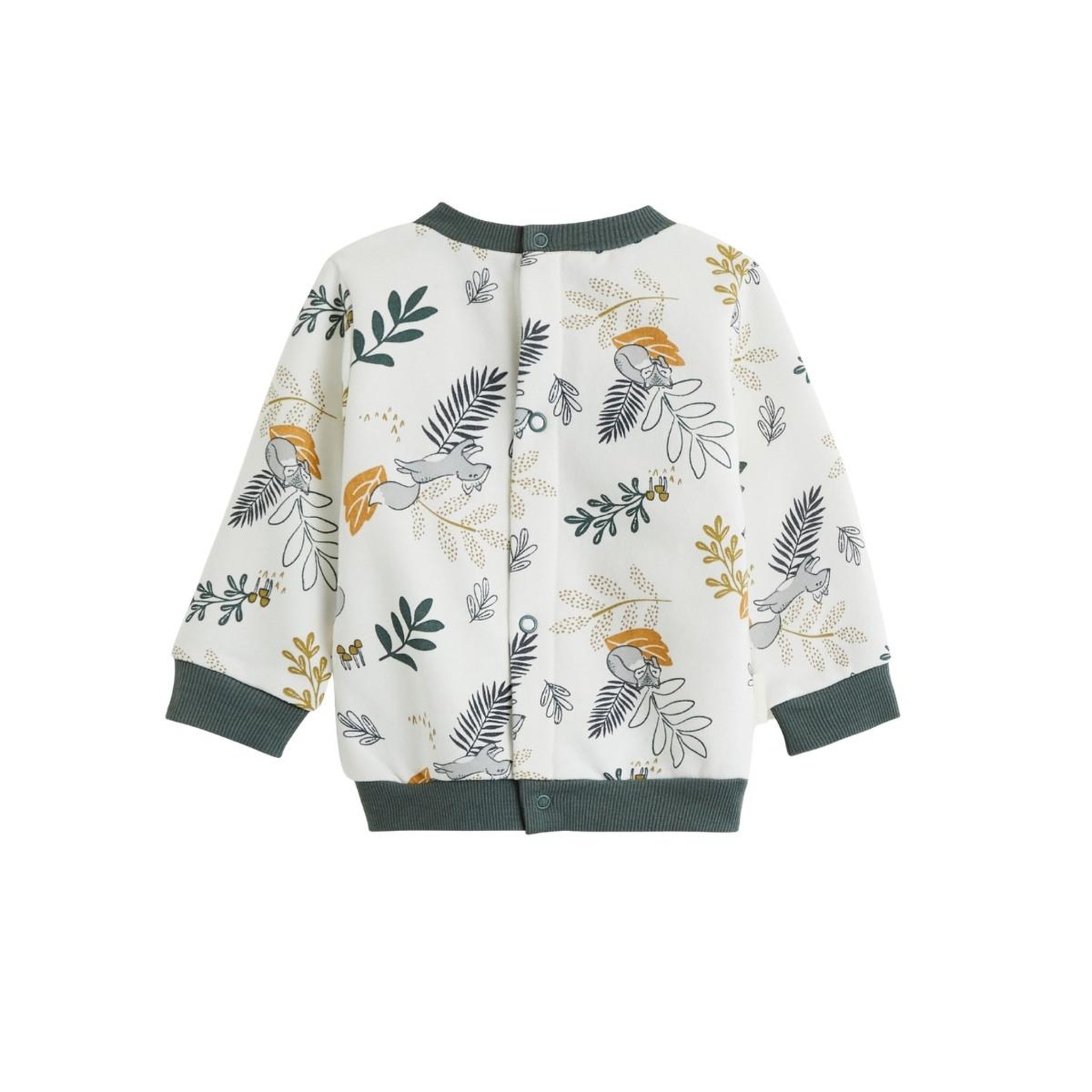 Voir la diapositive 4 : Petit Béguin Ensemble bébé sweat et pantalon en velours côtelé elliott