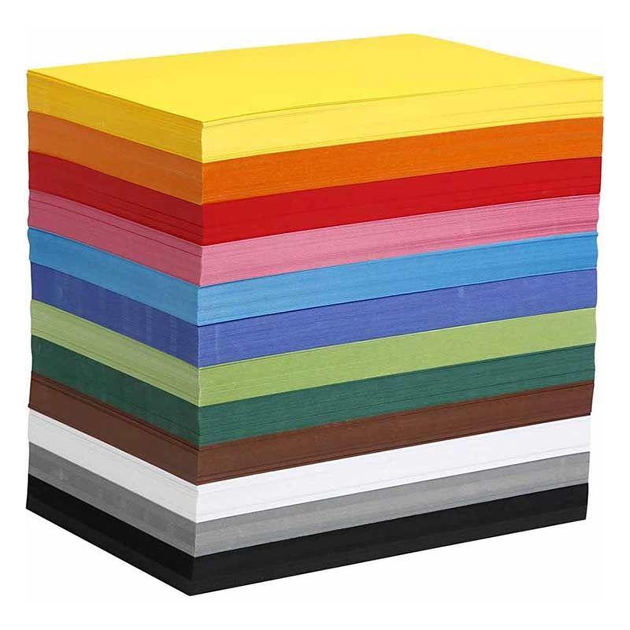 CREATIV COMPANY Papier cartonné coloré A4 - 1200 feuilles