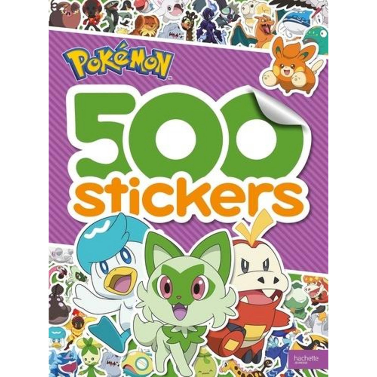 500 STICKERS POKEMON, Pokemon
