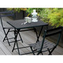 Voir la diapositive 5 : HESPERIDE Table de jardin pliante ronde Greensboro - 2 Places