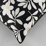 Voir la diapositive 3 : Paris Prix Coussin Déco Imprimé  Wilma  45x45cm Noir