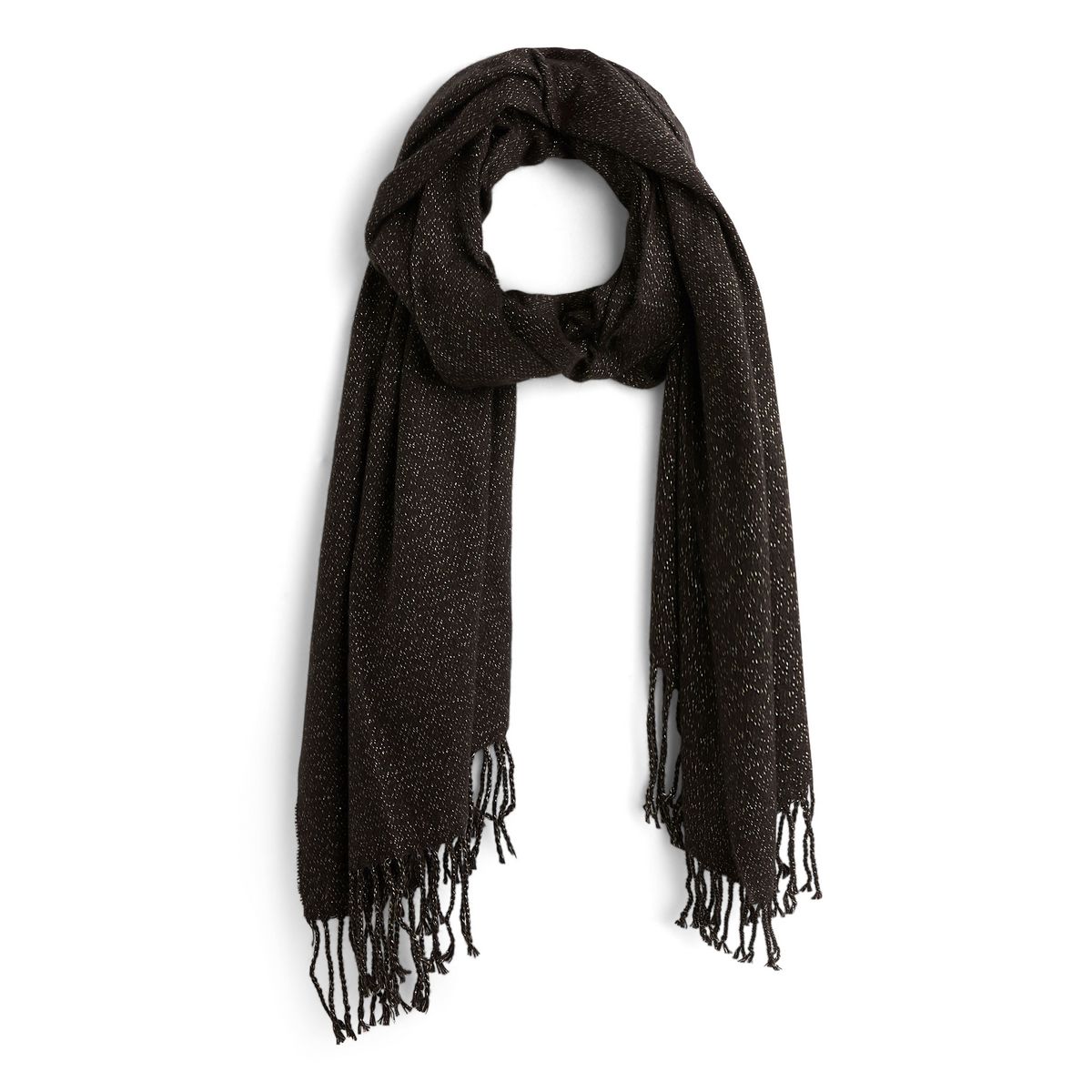 INEXTENSO Echarpe gris anthracite femme
