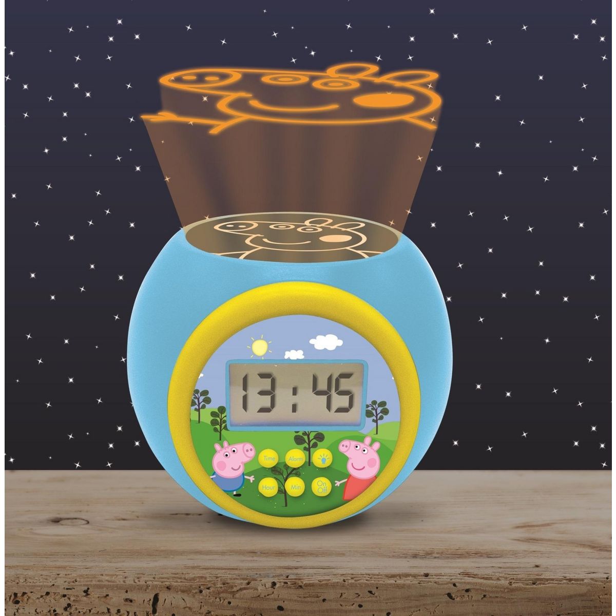Lexibook Réveil projecteur Peppa Pig