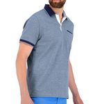 TBS Polo   Homme TBS THUANPO. Coloris disponibles : Bleu