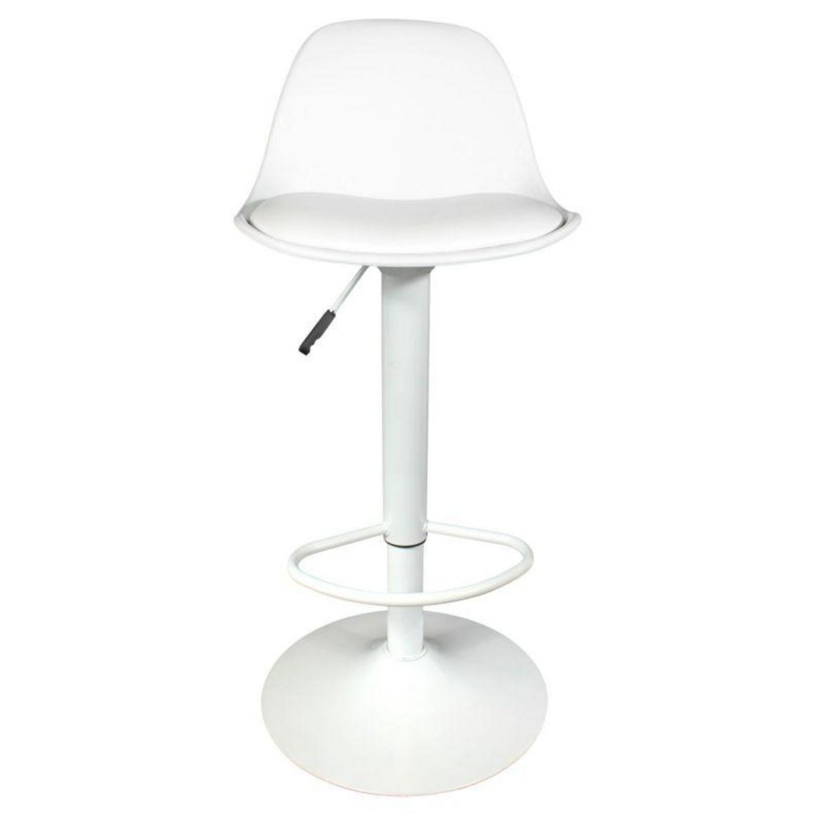 Paris Prix Lot de 2 Tabourets de Bar  Isak  104cm Blanc