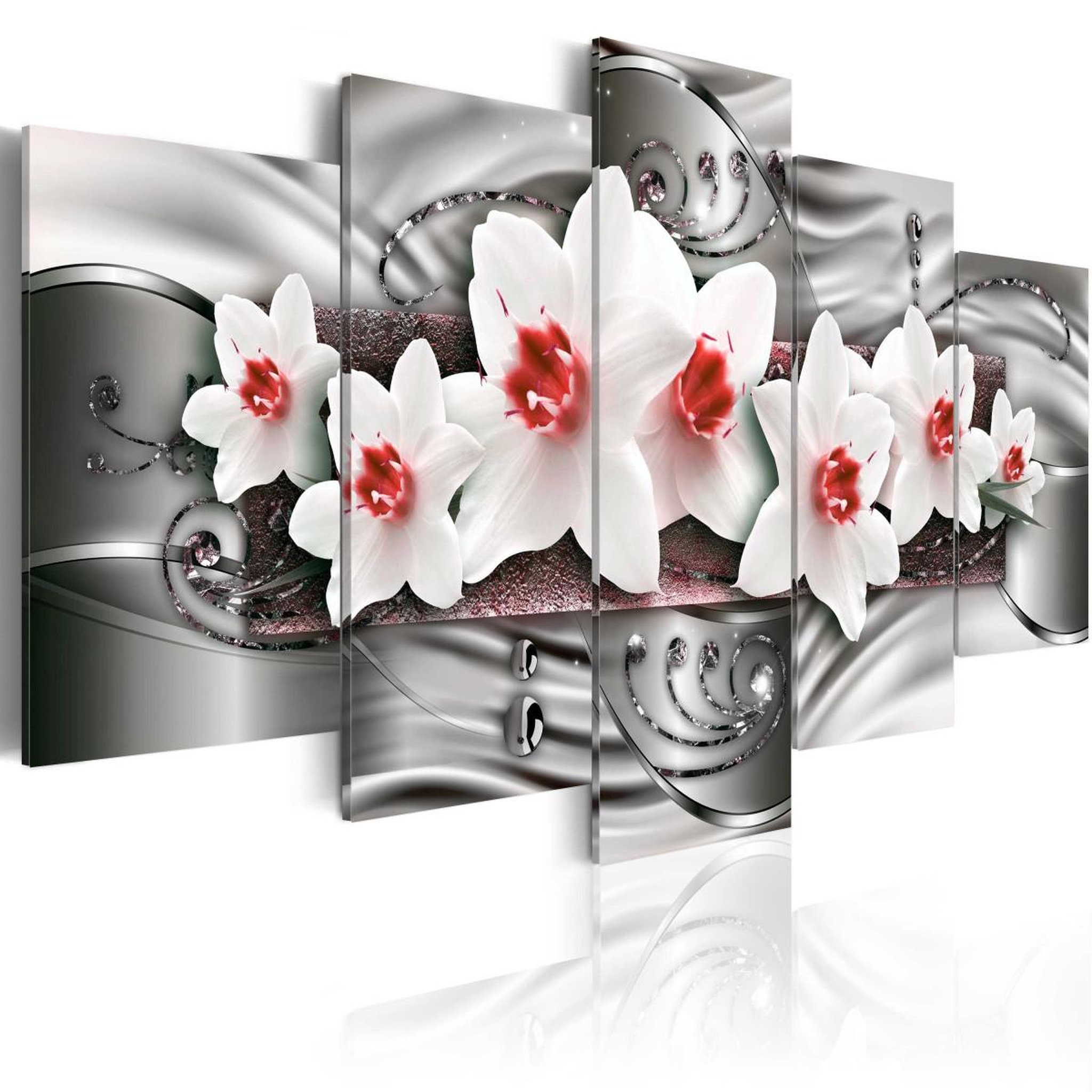Paris Prix Tableau imprimé  narcissi.... Coloris disponibles : Multicolore
