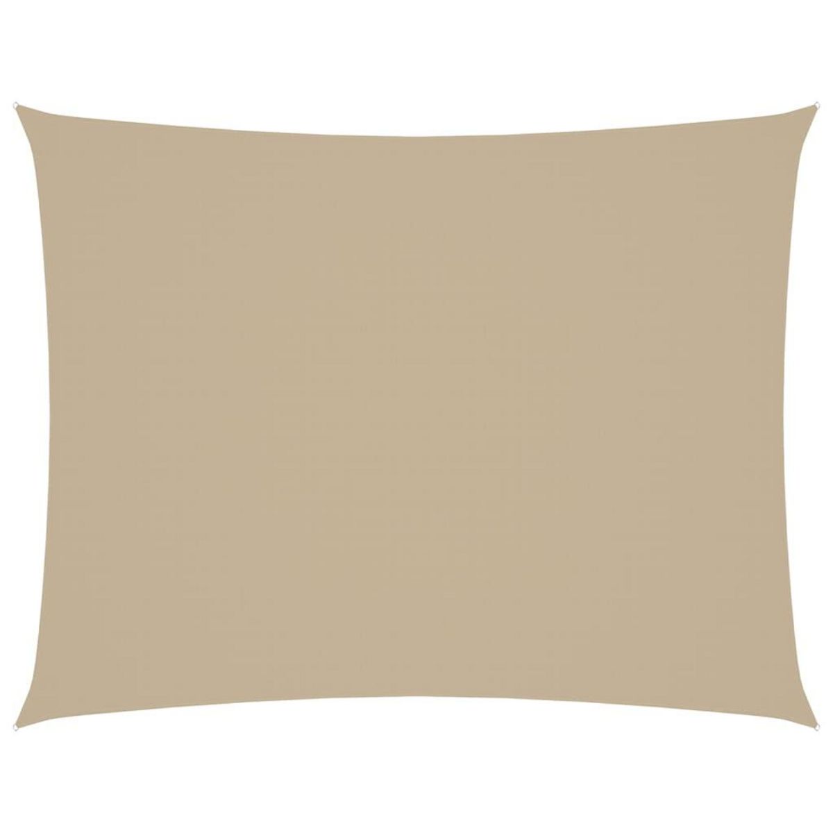 VIDAXL Voile de parasol tissu oxford rectangulaire 2,5x3,5 m beige