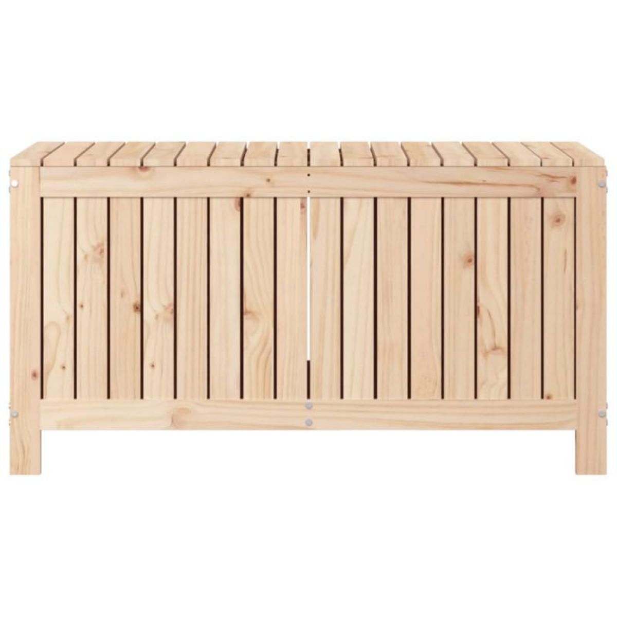 VIDAXL Boîte de rangement de jardin 115x49x60 cm Bois massif de pin